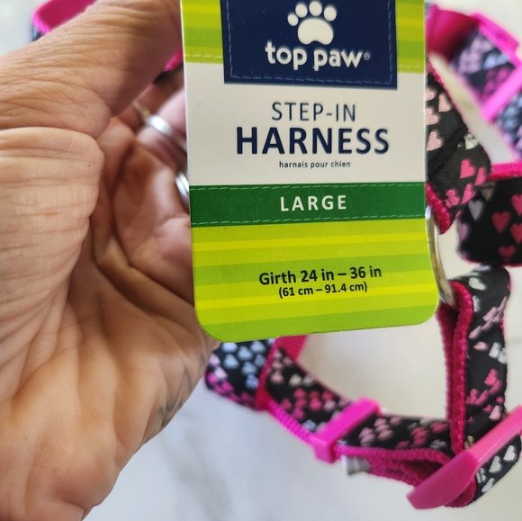 Girth 24 - 26in Harness with hearts - Picture 3 of 4